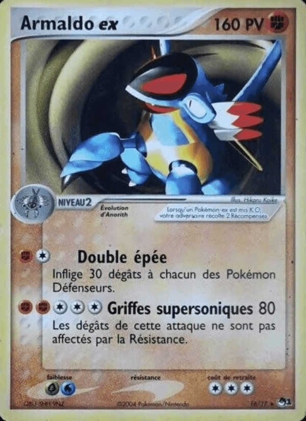 Armaldo ex, carte 16 de POP Série 1