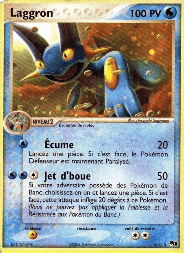 Laggron, card 5 from POP Série 1