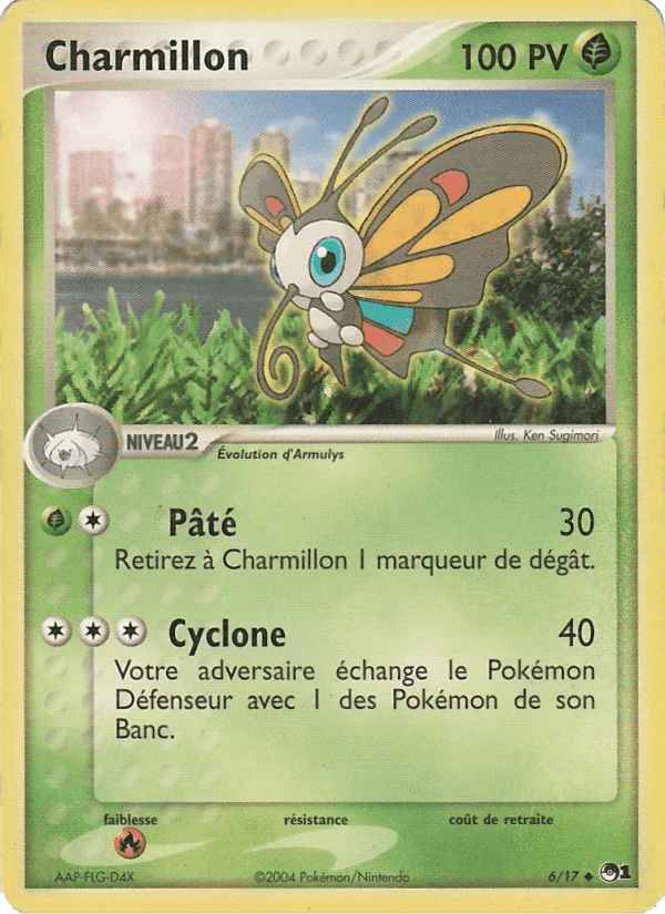 Charmillon, carte 6 de POP Série 1