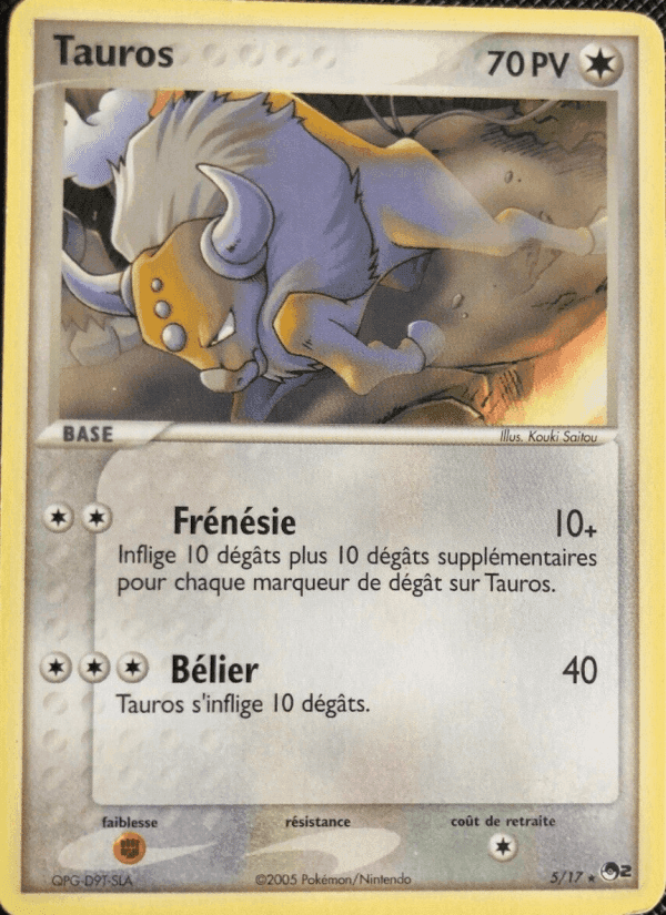 Tauros, carta 5 di POP Série 2