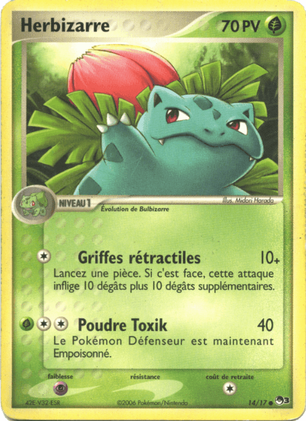 Herbizarre, carte 14 de POP Série 3
