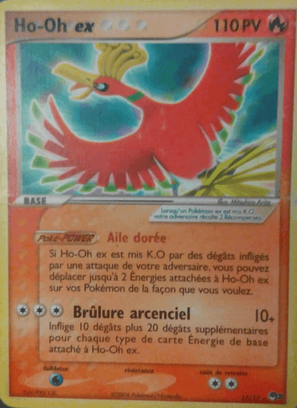 Ho-Oh ex, carte 17 de POP Série 3