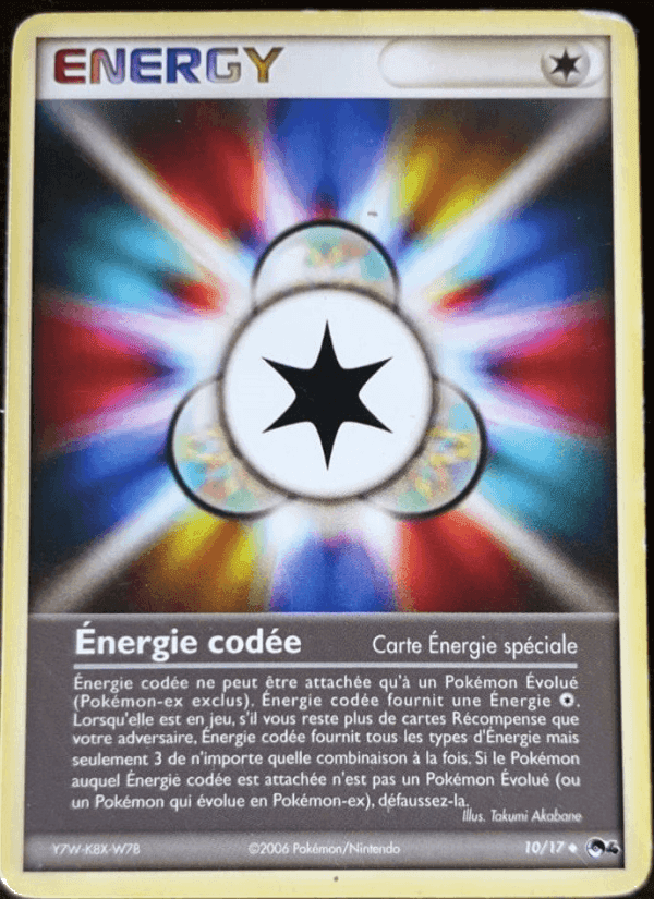 Énergie codée, carta 10 di POP Série 4