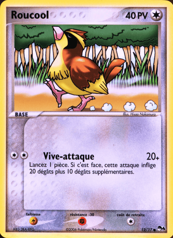 Roucool, carta 12 di POP Série 4