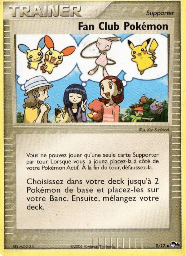 Fan Club Pokémon, carta 9 di POP Série 4