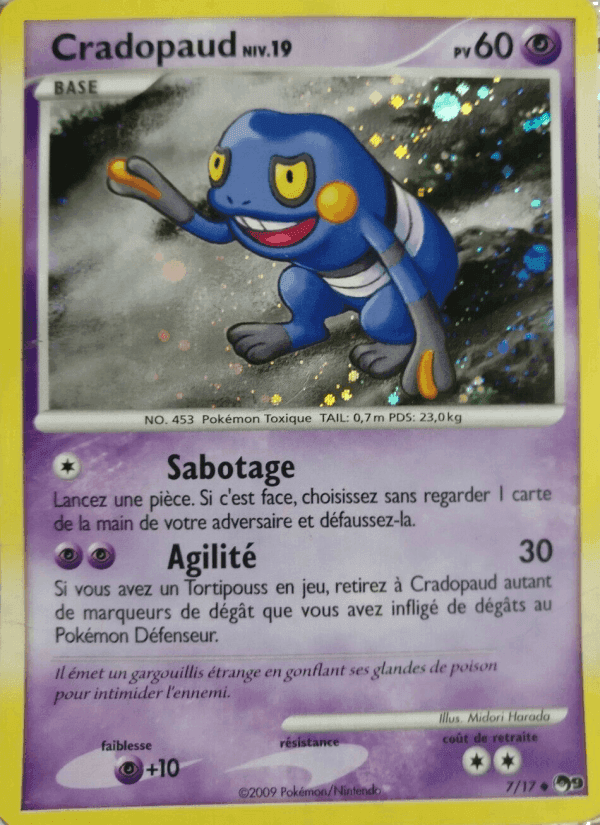 Cradopaud, card 7 from POP Série 9