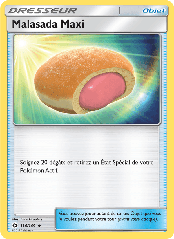 Malasada Maxi, carta 114 di Soleil et Lune