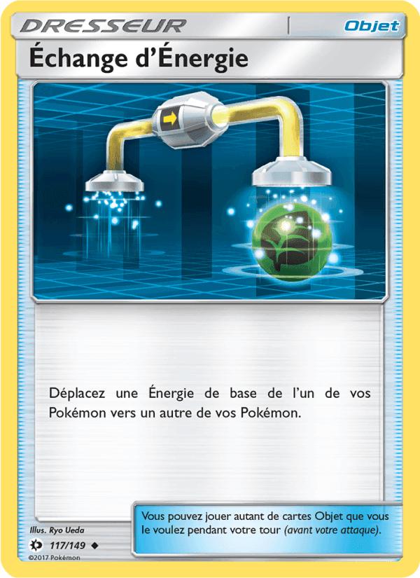 Échange d’Énergie, carte 117 de Soleil et Lune