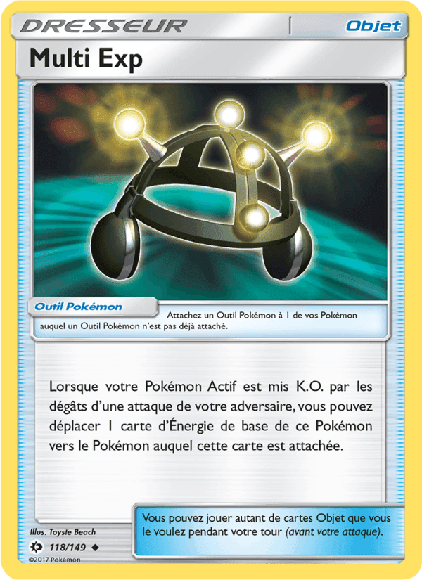 Multi Exp, carte 118 de Soleil et Lune