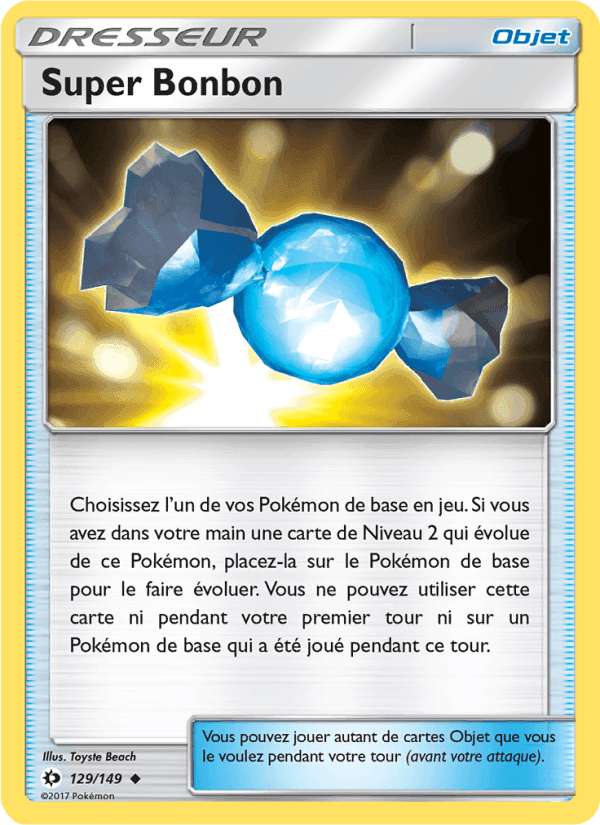 Super Bonbon, carta 129 di Soleil et Lune