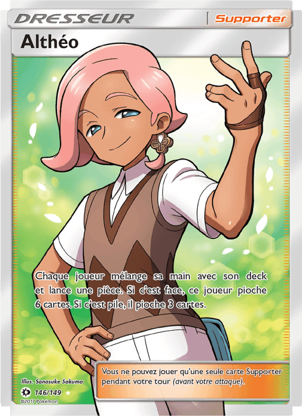 Althéo, card 146 from Soleil et Lune