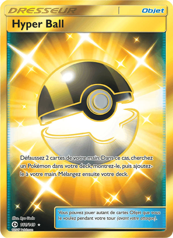 Hyper Ball, carte 161 de Soleil et Lune