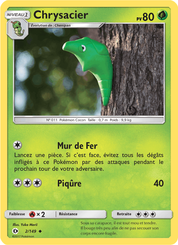 Chrysacier, carte 2 de Soleil et Lune