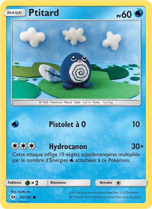 Ptitard, carte 30 de Soleil et Lune
