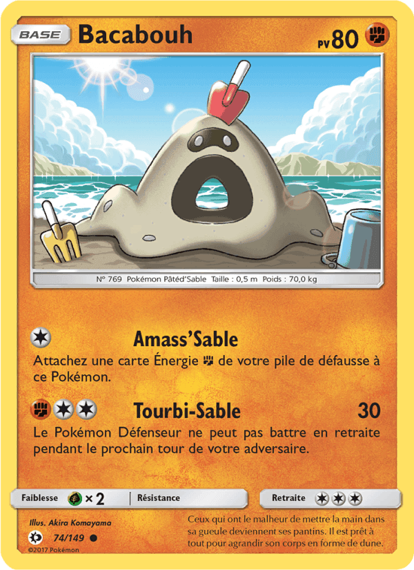 Bacabouh, card 74 from Soleil et Lune