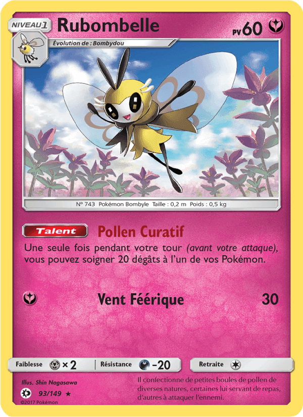 Rubombelle, card 93 from Soleil et Lune