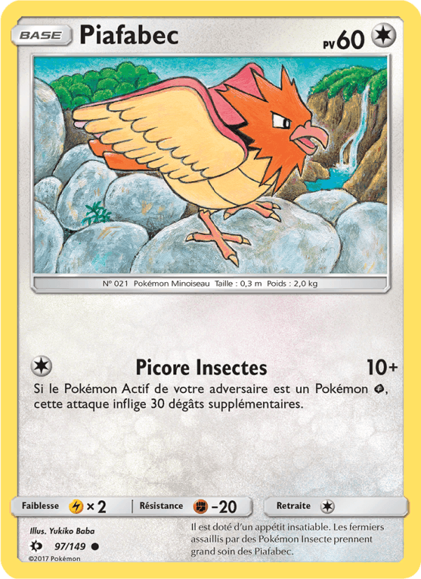 Piafabec, carte 97 de Soleil et Lune