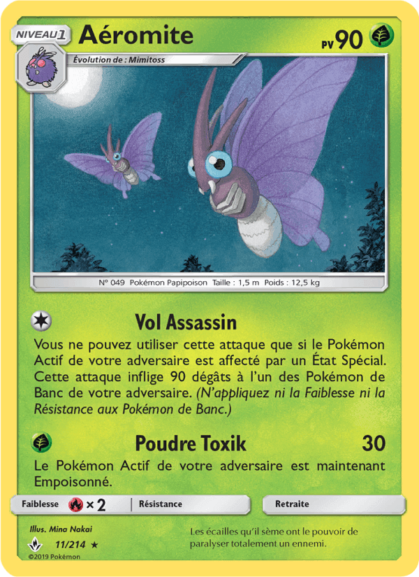 Aéromite, carte 11 de Alliance Infaillible