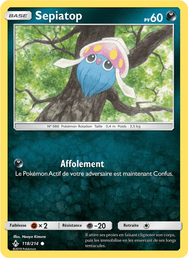 Sepiatop, card 118 from Alliance Infaillible