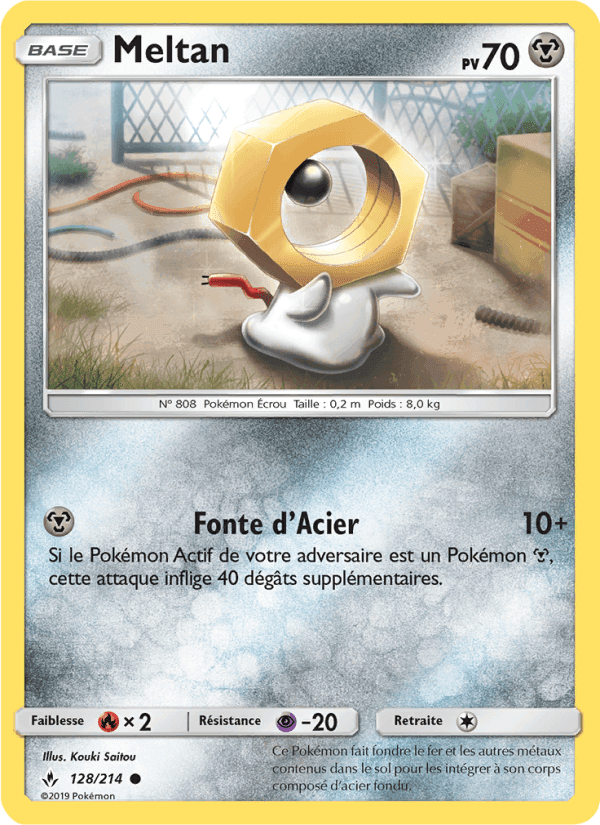 Meltan, carte 128 de Alliance Infaillible