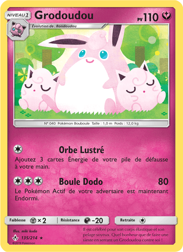 Grodoudou, carte 135 de Alliance Infaillible