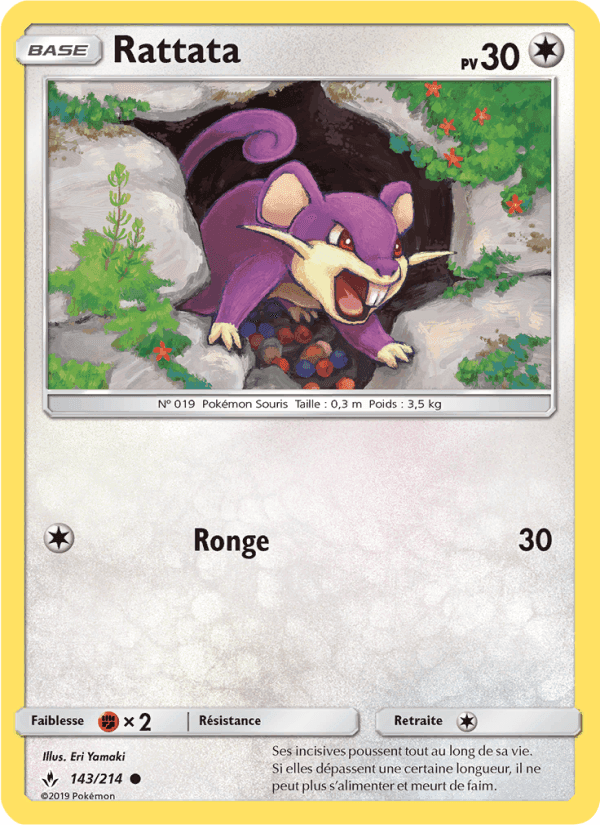 Alliance Infaillible の 143 番、Rattata