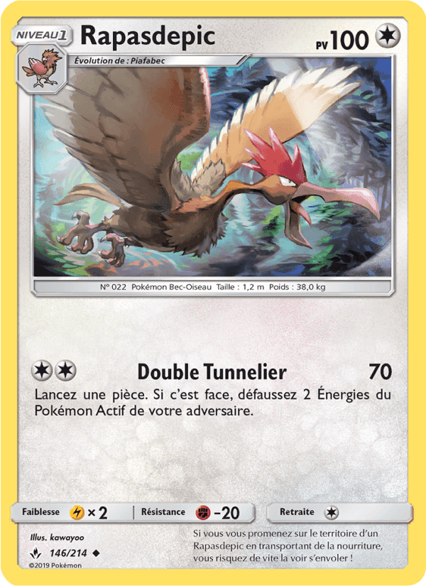 Rapasdepic, carte 146 de Alliance Infaillible