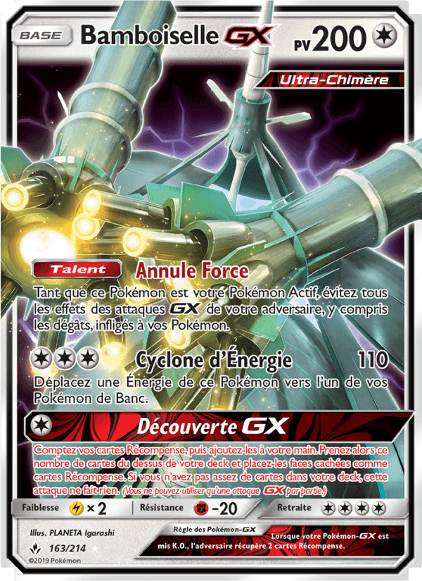 Bamboiselle GX, carte 163 de Alliance Infaillible