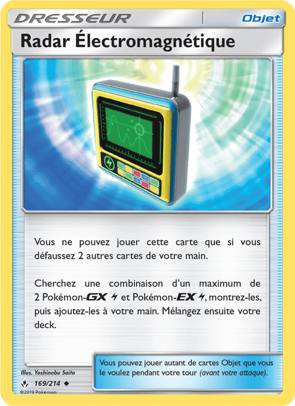 Radar Électromagnétique, carte 169 de Alliance Infaillible