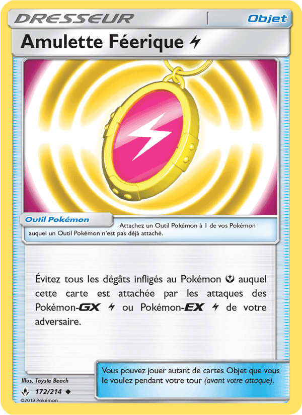 Amulette Féerique Lightning, card 172 from Alliance Infaillible