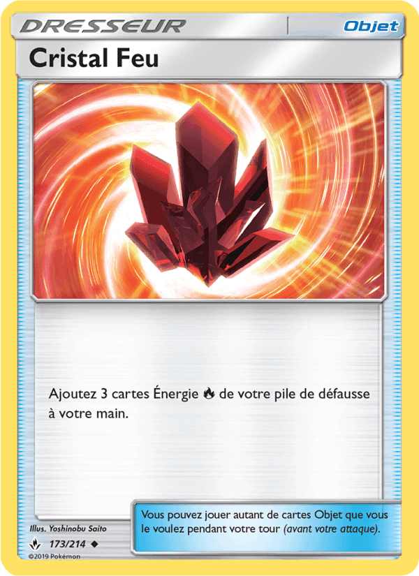 Cristal Feu, carte 173 de Alliance Infaillible