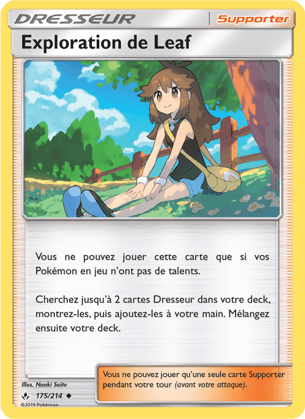 Exploration de Leaf, card 175 from Alliance Infaillible