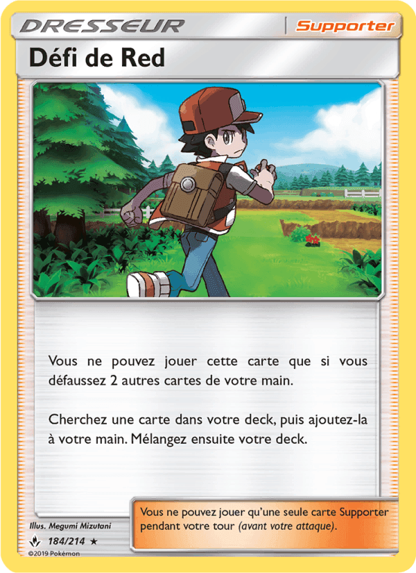 Défi de Red, card 184 from Alliance Infaillible