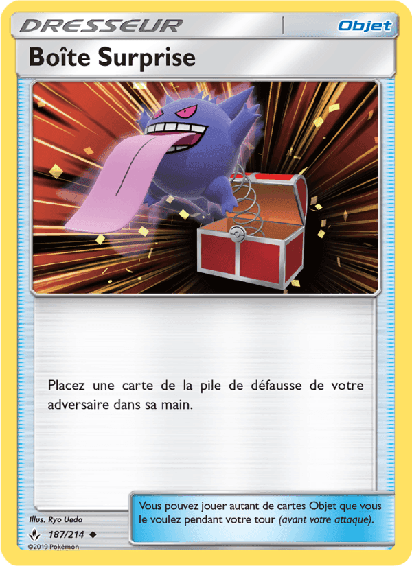 Boîte Surprise, carte 187 de Alliance Infaillible