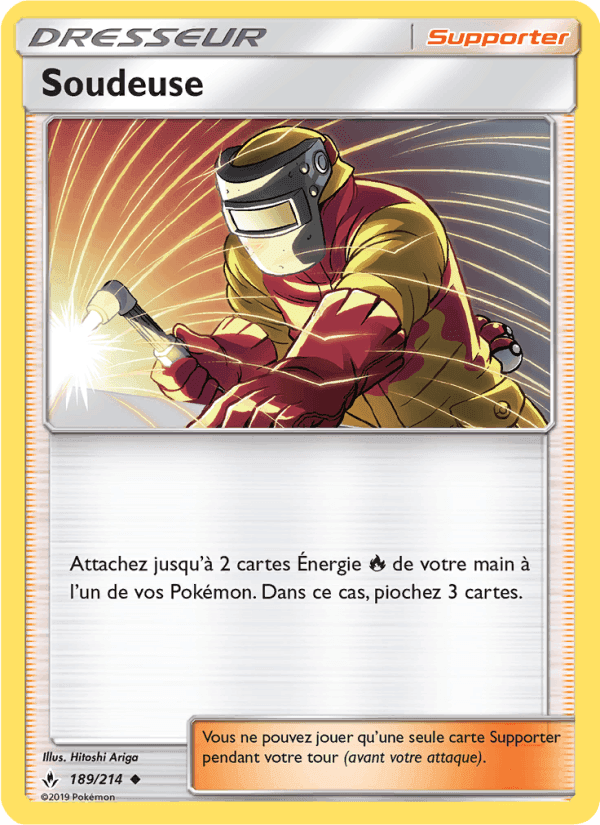 Soudeuse, card 189 from Alliance Infaillible