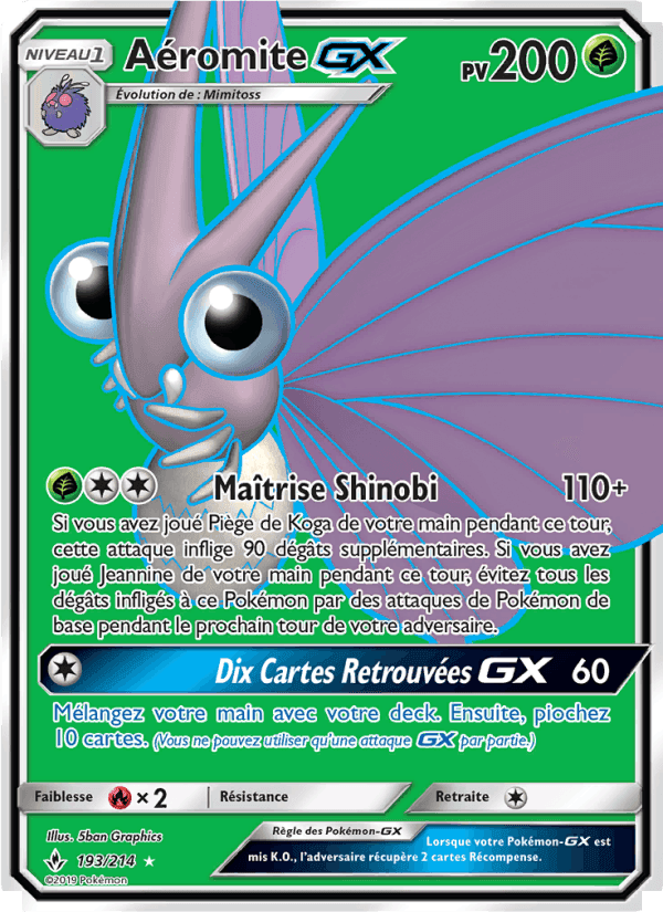 Aéromite GX, carte 193 de Alliance Infaillible