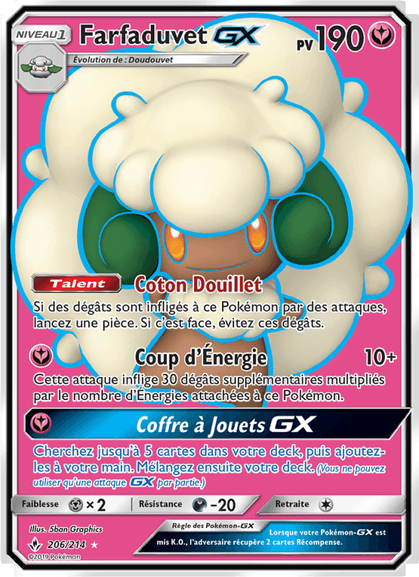 Farfaduvet GX, card 206 from Alliance Infaillible