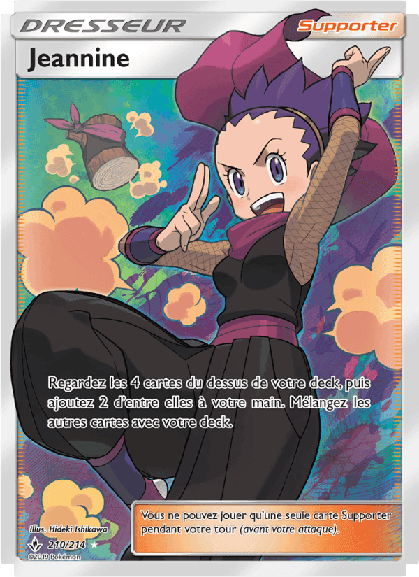 Jeannine, carte 210 de Alliance Infaillible