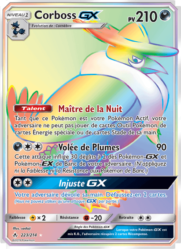 Corboss GX, carte 223 de Alliance Infaillible