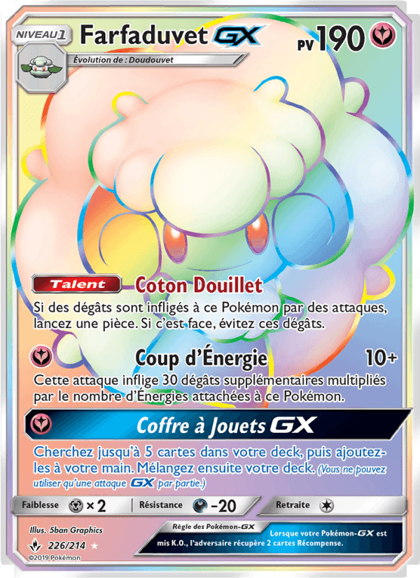 Farfaduvet GX, carte 226 de Alliance Infaillible