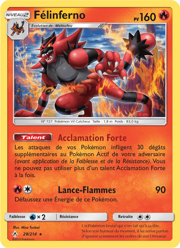 Félinferno, card 29 from Alliance Infaillible