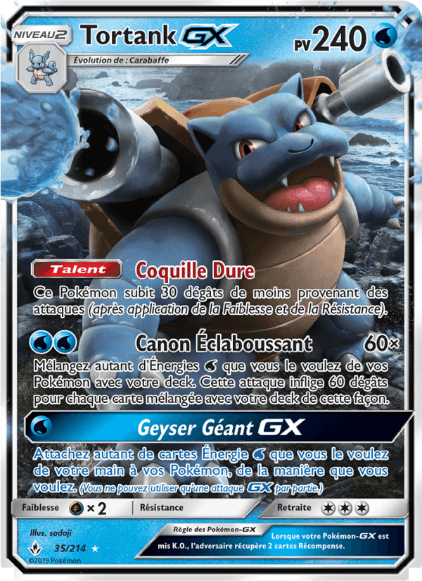 Tortank GX, carta 35 de Alliance Infaillible