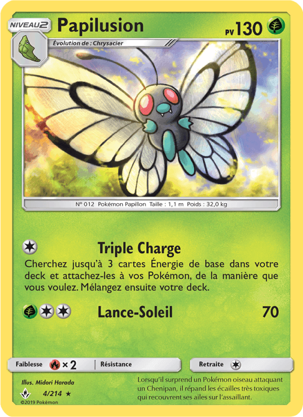 Papilusion, carte 4 de Alliance Infaillible