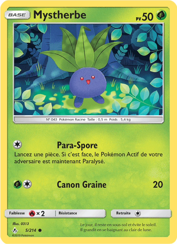 Mystherbe, carte 5 de Alliance Infaillible