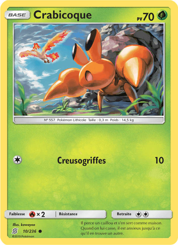 Crabicoque, carte 10 de Harmonie des Esprits