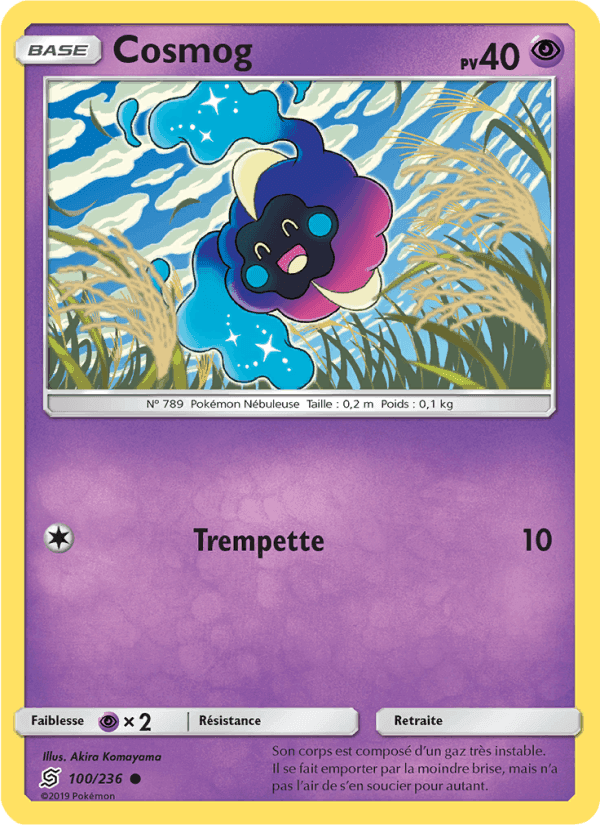 Cosmog, carte 100 de Harmonie des Esprits
