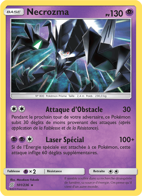 Necrozma, carte 101 de Harmonie des Esprits