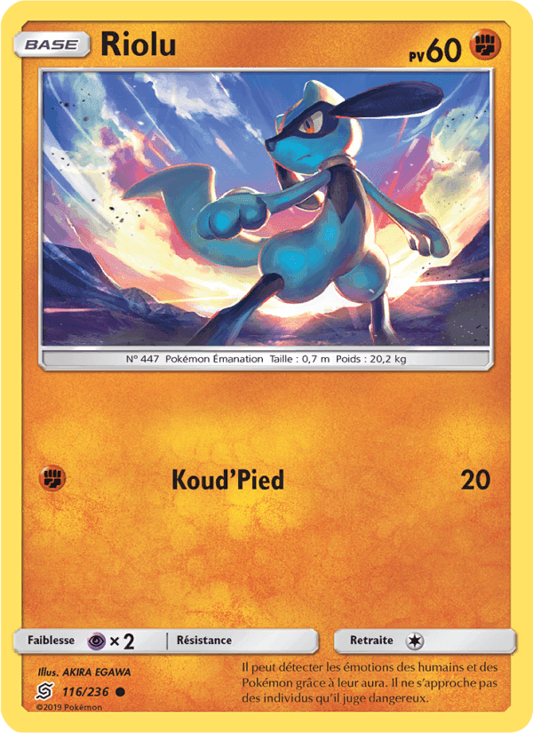 Riolu, carte 116 de Harmonie des Esprits