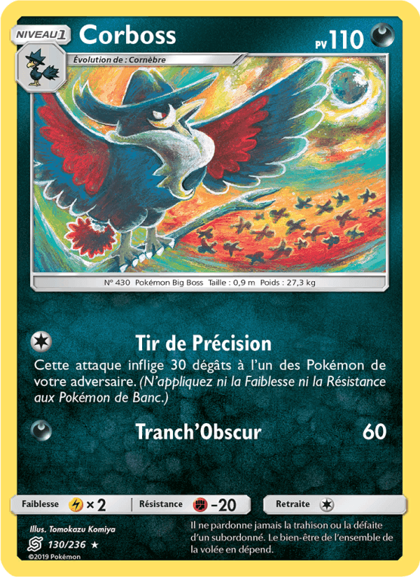 Corboss, carte 130 de Harmonie des Esprits