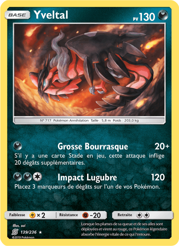 Yveltal, carte 139 de Harmonie des Esprits